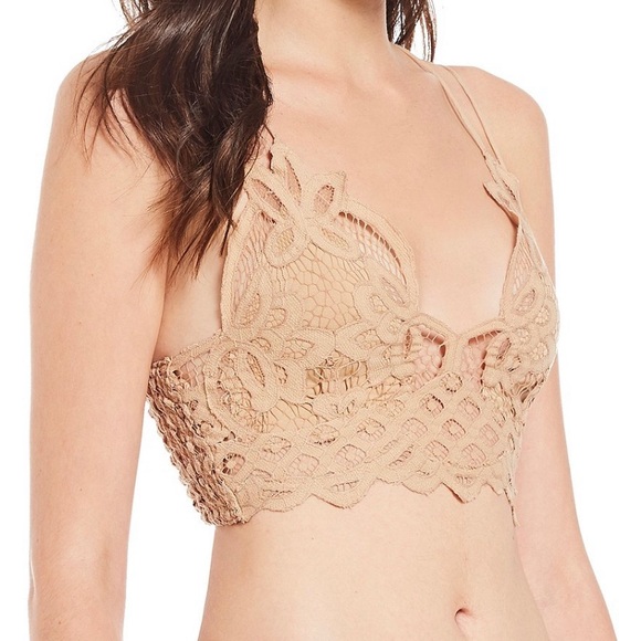 Free People Other - Free People Crochet Adele Bra Top